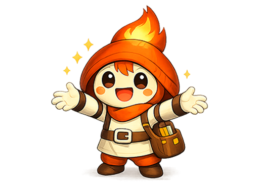 両手を広げるトモッシー