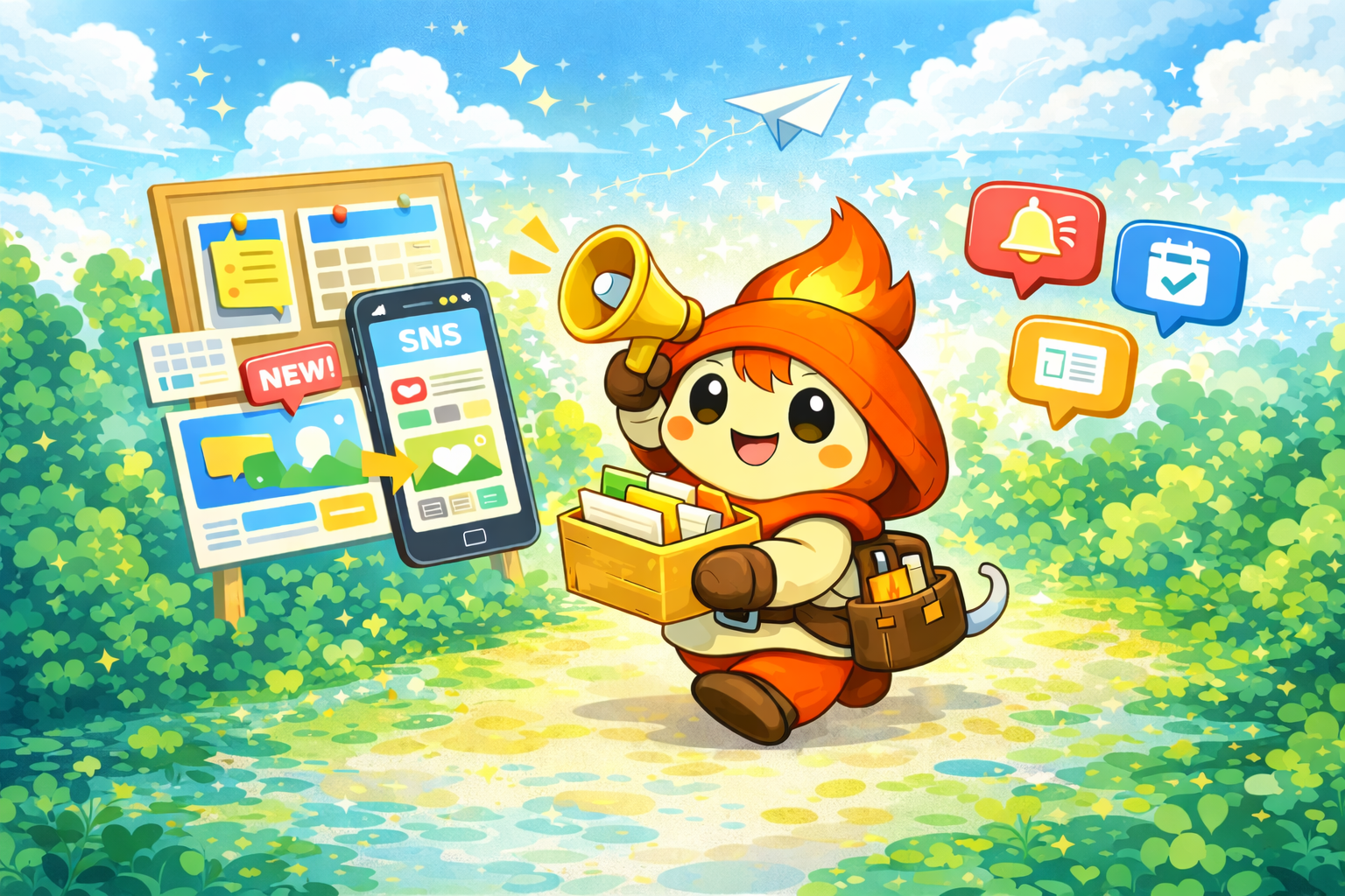 Webサイト・SNS運用のキービジュアル